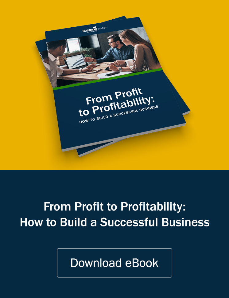 Profit to Profitability eBook Ad