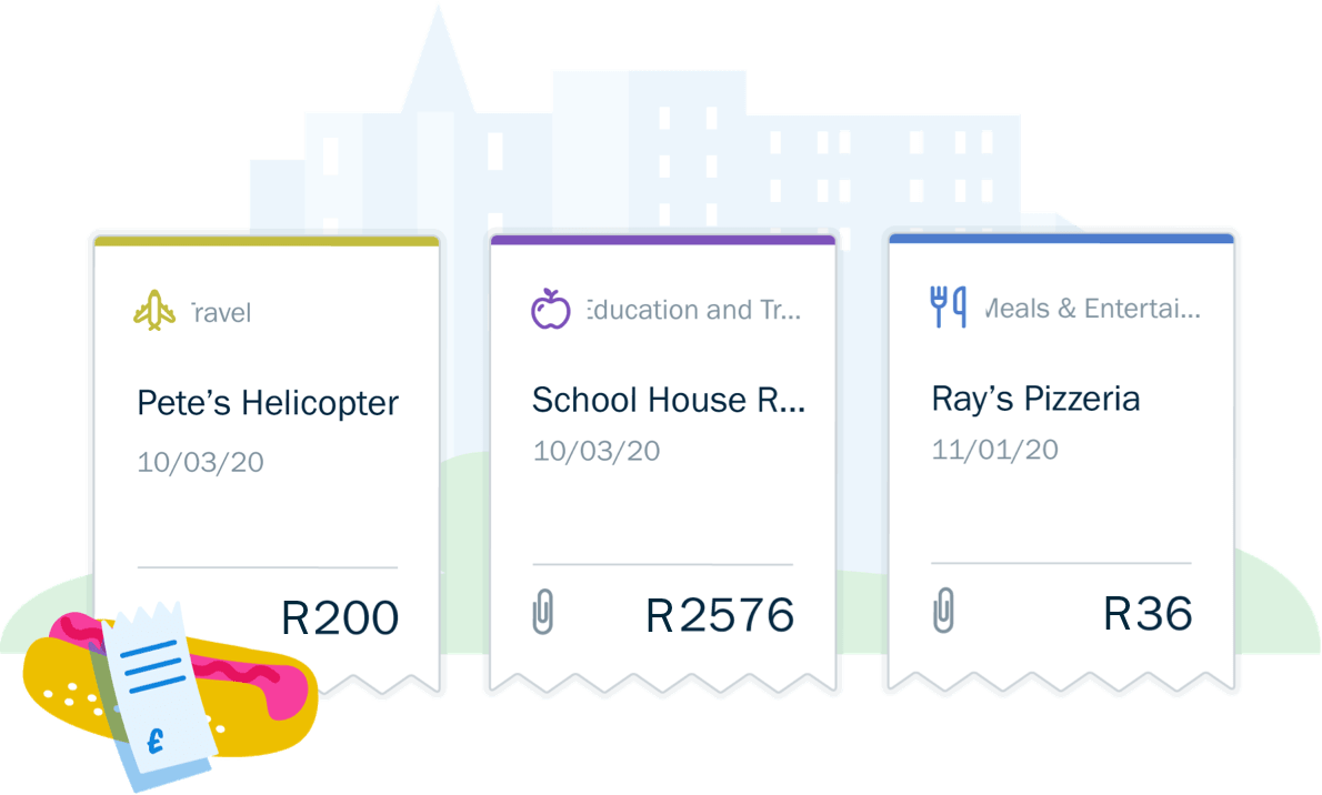 Expense Receipts ZA